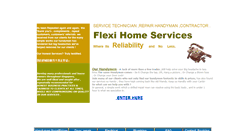 Desktop Screenshot of flexihomeservices.com